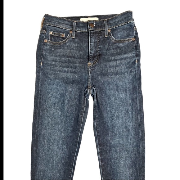 ARITZIA Denim Forum Nico Mid Rise Dark Wash Skinny Jeans - Picture 5 of 8